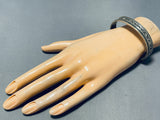 Important Award Winner Vintage Native American Navajo Sterling Silver Bracelet-Nativo Arts