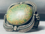 One Of The Best Vintage Native American Navajo Royston Turquoise Sterling Silver Bracelet-Nativo Arts