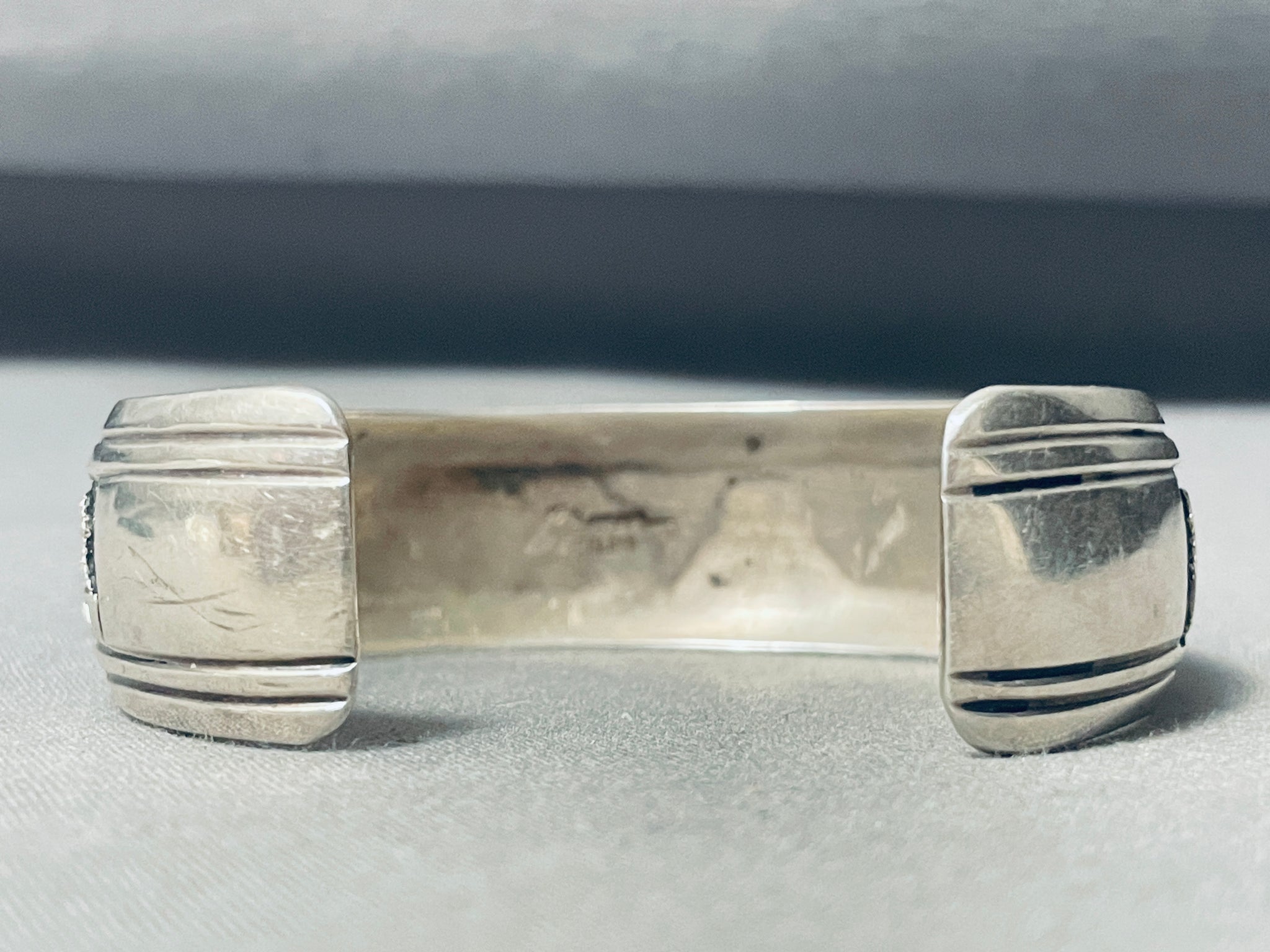 Authentic Vintage Native American Navajo Thomas Singer Sterling