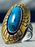 Very Important (made For Wife) Personal Vintage Native American Navajo Dan Jackson Sterling Ring-Nativo Arts