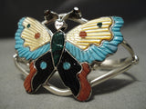 Important Tamera Pimo Zuni Native American Sterling Silver Turquoise Bracelet-Nativo Arts