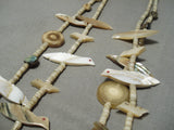 Magnificent Vintage Bird Fetish Native American Necklace Old-Nativo Arts