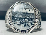 Best Vintage Desert Bluffs Vintage Native American Navajo Sterling Silver Agate Bracelet-Nativo Arts