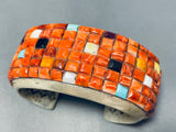 The Best Important Vintage Native American Navajo Adakai Turquoise Sterling Silver Bracelet-Nativo Arts