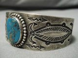 Late 1800's Early 1900's Vintage Native American Navajo Ingot/coin Silver Whirling Logs Bracelet-Nativo Arts