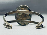Unique Vintage Native American Navajo Turquoise Sterling Silver Bracelet-Nativo Arts