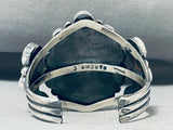 One Of The Best Native American Navajo Green Turquoise Sterling Silver Bracelet-Nativo Arts