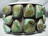 One Of The Best Ever Vintage Native American Navajo Damale Turquoise Sterling Silver Bracelet-Nativo Arts