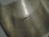 Museum Vintage Huge Storyteller Sterling Silver Native American Navajo Vintage Ring-Nativo Arts