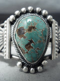 Important Vintage Native American Navajo Royston Turquoise Sterling Silver Bracelet-Nativo Arts