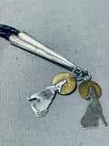 Fabulous Native American Navajo Sterling Silver Coyote Bolo-Nativo Arts