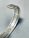 Advanced Silver Work Vintage Native American Navajo Sterling Silver Bracelet-Nativo Arts