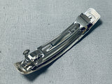 Impressive Native American Navajo Sterling Silver Hair Barrette-Nativo Arts