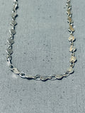 Seashell Vintage Native American Navajo Sterling Silver Necklace-Nativo Arts