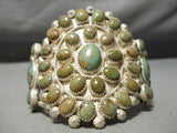 One Of Best Biggest Vintage Native American Navajo Royston Turquoise Sterling Silver Bracelet-Nativo Arts