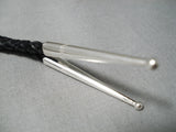 Wonderful Navajo Sterling Silver Bolo Native American-Nativo Arts