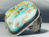 Native American One Of The Best Museum Vintage Royston Turquoise Sterling Silver Bracelet-Nativo Arts