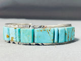 Enchanting Native American Navajo Turquoise Sterling Silver Bracelet-Nativo Arts