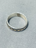 Magnificent Important Native American Navajo 14k Gold Sterling Silver Ring-Nativo Arts
