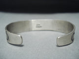 Tremendous Vintage Native American Navajo Amber Sterling Silver Bracelet-Nativo Arts