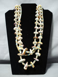Immense Vintage Native American Santo Domingo Turquoise Spiny Oyster Necklace-Nativo Arts