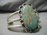 Tremendous Vintage Native American Navajo Royston Turquoise Sterling Silver Bracelet Cuff-Nativo Arts