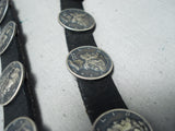 Noteworthy Navajo Vintage Coins Concho Belt Native American-Nativo Arts