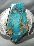 Astonishing Vintage Native American Navajo Royston Turquoise Sterling Silver Bracelet-Nativo Arts