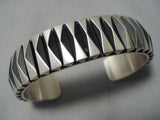 Exquisite Vintage Navajo Sterling Silver Native American Bracelet-Nativo Arts