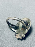 Micro Handmade Works Vintage Native American Navajo Sterling Silver Ring Old-Nativo Arts