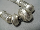Amazing Vintage Navajo Sterling Silver Native American Necklace-Nativo Arts