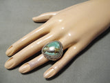 Impressive Vintage Native American Navajo Royston Turquoise Sterling Silver Old-Nativo Arts