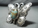 Picturesque Navajo #8 Turquoise Mine Sterling Silver Ring Native American-Nativo Arts