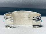 Wes Willie Award Winning Vintage Native American Navajo Inlay Gold Sterling Silver Bracelet-Nativo Arts