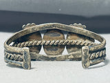Incomparable Vintage Native American Navajo Sleeping Beauty Turquoise Sterling Silver Bracelet-Nativo Arts