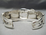 Monumental Vintage Native American Navajo Huge Royston Turquoise Sterling Silver Bracelet-Nativo Arts