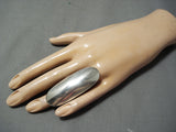 Incredible Navajo Sterling Silver Ring Native American-Nativo Arts