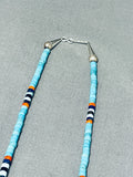 Quality Hand Tooled Vintage Native American Navajo Turquoise Sterling Silver Horse Necklace-Nativo Arts