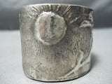 Astonishing San Felipe Sterling Silver Bracelet Native American-Nativo Arts