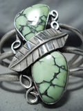 Important Vintage Native American Navajo Orvil Jack Turquoise Sterling Silver Bracelet-Nativo Arts