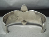 One Of The Best Vintage Native American Navajo Gold Sterling Silver Bracelet-Nativo Arts