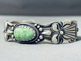 Very Important!! Tso Family Orvil Jack Turquoise Sterling Silver Bracelet-Nativo Arts