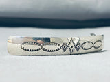 Native American One Of A Kind Sterling Silver Hair Barrette-Nativo Arts