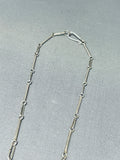 Midnight Sky Native American Navajo Turquoise Kachina Sterling Silver Necklace-Nativo Arts