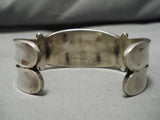 Museum Vintage Zuni Native American Navajo Janice Etsate Turquoise Sterling Silver Bracelet-Nativo Arts