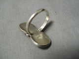 Amazing Vintage Zuni Native American Sterling Silver Rattlesnake Ring-Nativo Arts