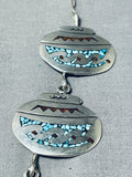 Most Unique Will Singer Vintage Native American Navajo Pottery Sterling Silver Necklace Old-Nativo Arts