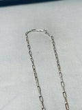 Important Vintage Native American Navajo Dave Tune Turquoise Inlay Sterling Silver Necklace-Nativo Arts