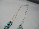 Quality Chunky Nugget Vintage Navajo Native American Necklace Old-Nativo Arts