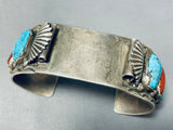 One Of The Most Important Vintage Native American Zuni Sterling Silver Watch Bracelet-Nativo Arts